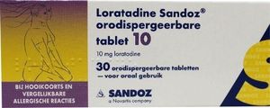 Loratadine 10mg orotaat