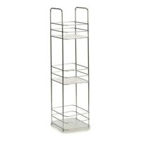 Badkamerschappen Berilo Transparant 16 x 63 x 16 cm 15,5 x 63 x 16 cm 16 x 62 x 16 cm