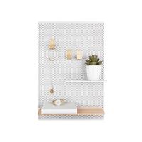 present time - Memo bord Perky Mesh - Wit - 52x34,5x10,5cm