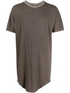 Boris Bidjan Saberi t-shirt à col rond - Gris