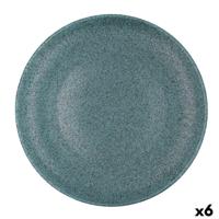 Pizzabord Bidasoa Element Hydrozero Blauw Keramisch Ø 30 cm (6 Stuks)
