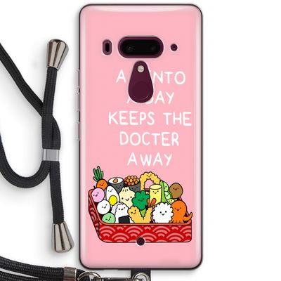 Bento a day: HTC U12+ Transparant Hoesje met koord