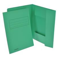 Class&apos;ex dossiermap, 3 kleppen, donkergroen