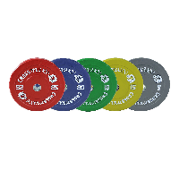Lifemaxx Crossmaxx bumper plate 50mm coloured 5 kg