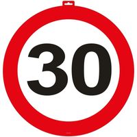 30 Jaar verkeersbord deurbord 47 cm