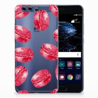 Huawei P10 Plus | Siliconen Case | Pink Macarons