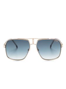 Carrera lunettes de soleil à monture carrée oversize 1055/S - Or