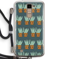 Sansevieria: LG K10 (2016) Transparant Hoesje met koord