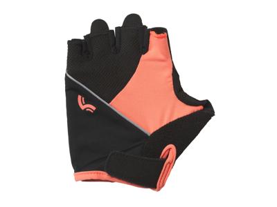 CRIVIT Kinder fietshandschoenen (Zwart/koraal, 4)