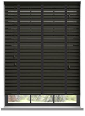 Aluminium jaloezie met ladderband - Antracite Mat