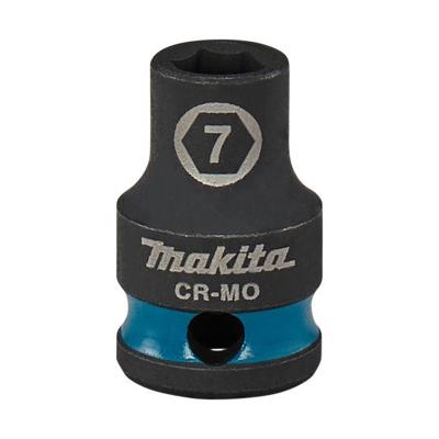 Makita E-15883 Impact Black Krachtdop 3/8" kort | 7 mm