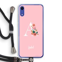 Pink Bouquet: Honor Play 8A Transparant Hoesje met koord