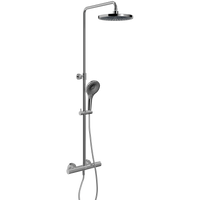 Blaufoss Onos 250 thermostatische kraan regendoucheset glanzend chroom