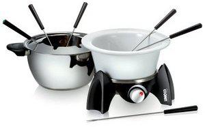 Unold 48615 Fondue 500 W Met handmatige temperatuursinstelling Zwart, Zilver