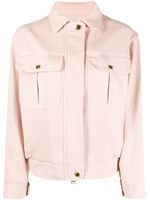 TOM FORD veste en jean à fermeture zippée - Rose