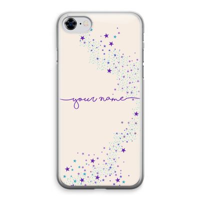 Sterren: iPhone 8 Transparant Hoesje