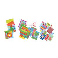 SES ik leer knippen, mozaïeken en prikken