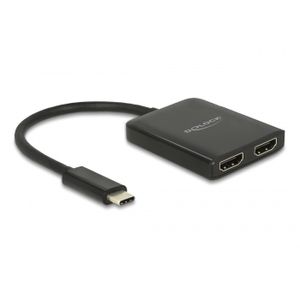 USB Type-C Splitter 2x HDMI out 4K HDMI Splitter