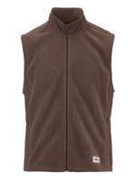 Craft Subz Fleece hardloopvest mouwloos bruin heren