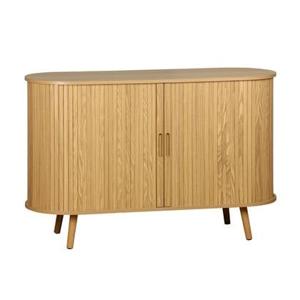 sweeek - Scandinavisch dressoir met 2 schuifdeuren, 120cm