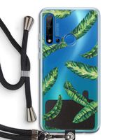 Lange bladeren: Huawei P20 Lite (2019) Transparant Hoesje met koord