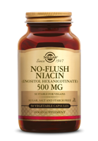 Solgar No-Flush Niacine 500 mg Capsules