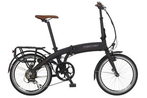 Fischer FR18 Elektrische Vouwfiets - Zwart