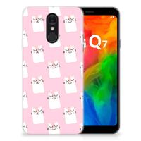 LG Q7 | TPU Hoesje | Sleeping Cats