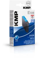KMP Inktcartridge vervangt Epson T0712 Compatibel Cyaan E108 1607,4003