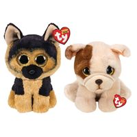 Ty - Knuffel - Beanie Buddy - Spirit German Shepherd & Houghie Dog - thumbnail