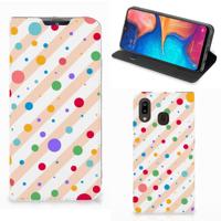 Samsung Galaxy A30 | Hoesje met Magneet | Dots