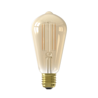 Smart LED Filament Gold Rustic-lamp ST64 E27 220-240V 7W - Calex - thumbnail