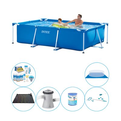 Intex Frame Pool Rechthoekig 260x160x65 cm - 7-delig - Zwembad Set