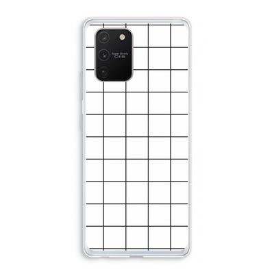 Rooster: Samsung Galaxy S10 Lite Transparant Hoesje