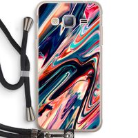 Quantum Being: Samsung Galaxy J3 (2016) Transparant Hoesje met koord