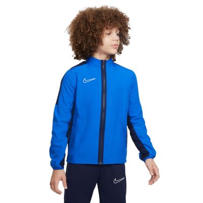 Nike Dri-FIT Academy 23 Trainingsjack Full-Zip Woven Kids Blauw Donkerblauw Wit