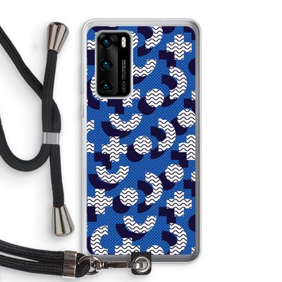 8-bit N°5: Huawei P40 Transparant Hoesje met koord