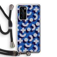 8-bit N°5: Huawei P40 Transparant Hoesje met koord
