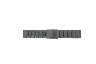 Horlogeband Fossil JR1437 / 25xxxx Roestvrij staal (RVS) Antracietgrijs 24mm
