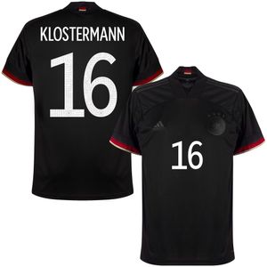 Duitsland Shirt Uit 2021-2022 + Klostermann 16