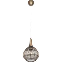 LED Hanglamp Oud Brons - Metaal - E27 Fitting - Rond - 1-lichts