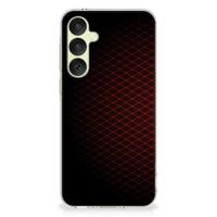 Samsung Galaxy A35 | TPU bumper | Geruit Rood