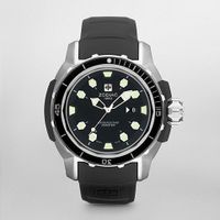 Horlogeband Zodiac ZO8603 Antima 7177820 / VH31263 Rubber Zwart 24mm