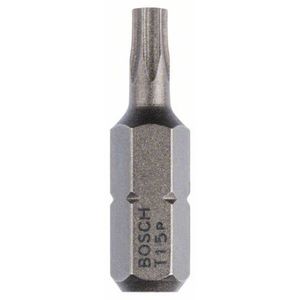 Bosch Accessories 2607001608 T-bit T 15 Extra hard C 6.3 10 stuk(s)