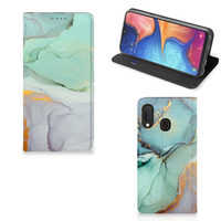 Bookcase voor Samsung Galaxy A20e Watercolor Mix - thumbnail