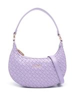 LIU JO sac porté épaule à design tissé - Violet - thumbnail