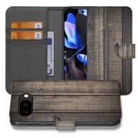 Steigerhout Design Google Pixel 9a | Book Case