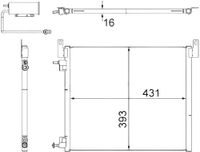 Condensor, airconditioning AC499000S