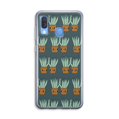 Sansevieria: Samsung Galaxy A40 Transparant Hoesje