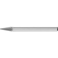 PFERD TOOLS 21214053 Freesstift Kegel Lengte 37 mm Afmeting, Ø 3 mm Werklengte 7 mm Schachtdiameter 3 mm